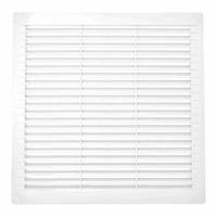 Ventilatierooster EDM 87708 Wit 30 x 30 x 0,7 cm Muggennet - thumbnail