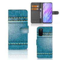 Samsung Galaxy S20 | Wallet Case | met Pasjes | Jeans - thumbnail