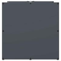 Brandhoutrek 40x40x40 cm koudgewalst staal antracietkleurig - thumbnail