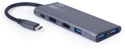Cablexpert Gmb Usb-c Multi-poort 3-in-1
