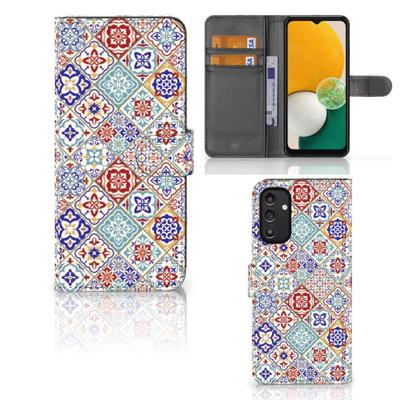 Samsung Galaxy A14 4G | Bookcase | Tiles Color