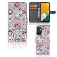 Samsung Galaxy A14 4G | Bookcase | Tiles Color - thumbnail