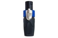 Neutrik NL4FX speakON 4p kabeldeel grijs - thumbnail