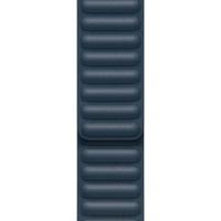 Apple Leather Link Apple Watch M/L 38mm / 40mm / 41mm Baltic Blue - thumbnail