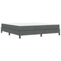 Boxspring bed Anders Donkergrijs 180 x 200 cm Stof - thumbnail