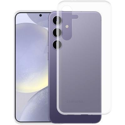 Just in Case Soft TPU Case voor Samsung S24+ Telefoonhoesje Transparant