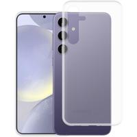 Just in Case Soft TPU Case voor Samsung S24+ Telefoonhoesje Transparant - thumbnail