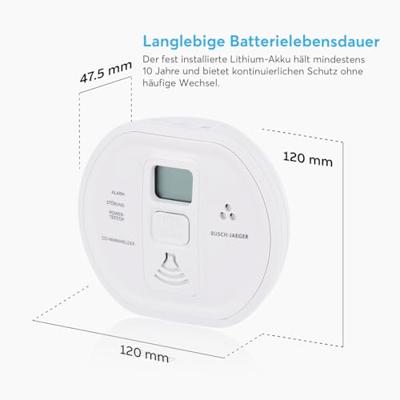 Busch-Jaeger 6839/01-84 Koolmonoxidemelder
