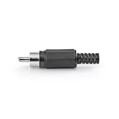 Nedis RCA connector zwart Nedis RCA connector zwart