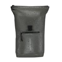 New Rebels New York Droplet Antraciet 21L Rugzak Rolltop Waterafstotend Laptop 15.6" - thumbnail