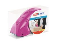 tesa Tapedispenser Pack n Go Pink Rolbreedte (max.): 50 mm Rollengte (max.) 66 m Incl. plakfolierol 50 m x 50 mm - thumbnail