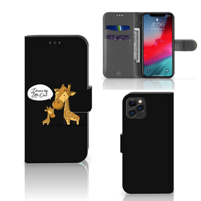 Apple iPhone 11 Pro Leuk Hoesje Giraffe Apple iPhone 11 Pro Leuk Hoesje Giraffe