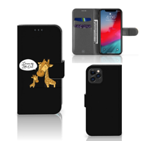 Apple iPhone 11 Pro Leuk Hoesje Giraffe - thumbnail