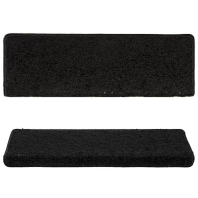 VidaXL Trapmatten 15 st 65x21x4 cm zwart