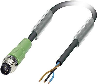 Phoenix Contact 1681664 Sensor/actuator connector, geassembleerd M8 Aantal polen (sensoren): 3 Stekker, recht 1.50 m 1 stuk(s)