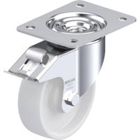 Blickle LK-PO 125KA-3-FI Zwenkwiel met rem Wieldiameter: 125 mm Draagvermogen (max.): 300 kg 1 stuk(s) - thumbnail