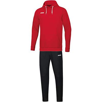 JAKO M9465 Joggingpak Base Met Hoody - Rood - XL