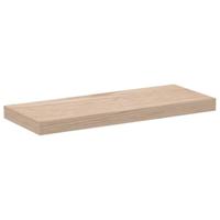 Wandschap 60x23,5x4 cm bewerkt hout - thumbnail