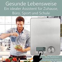 Profi Cook PC-KW 1263 Keukenweegschaal Digitaal Weegbereik (max.): 5000 g RVS - thumbnail
