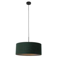 Steinhauer Hanglamp Sparkled light 8156 groen velours kap goud - thumbnail