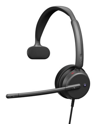 EPOS IMPACT 430T On Ear headset Kabel Mono Zwart Telefoon