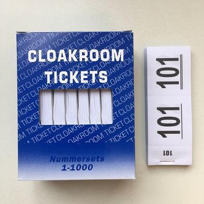 Nummerblokjes 1-1000 =set 10 boekjes WIT Nummerblokjes 1-1000 =set 10 boekjes WIT