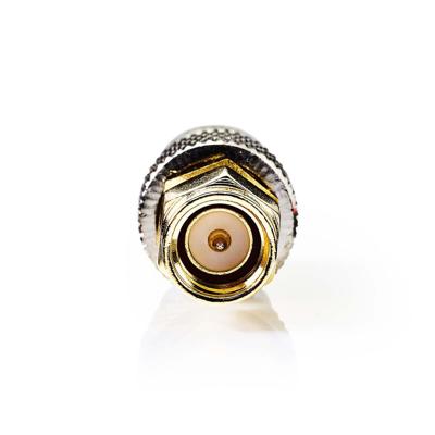 SMA - BNC-Adapter | SMA Male - BNC Female | 2 Stuks | Goud/Metaal