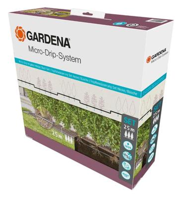 Gardena micro-drip start set struik / haag 25m Gardena micro-drip start set struik / haag 25m