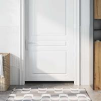 VidaXL Schroefbare deurborstelafsluitingen 6 pcs wit 100 cm - thumbnail