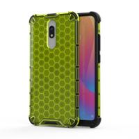 Voor Redmi 8 shock proof honingraat PC + TPU case (groen) - thumbnail