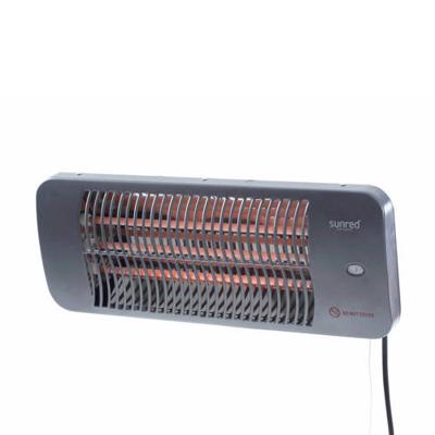 Sunred: Terrasverwarmer Lugo Wall 2000 - zwart