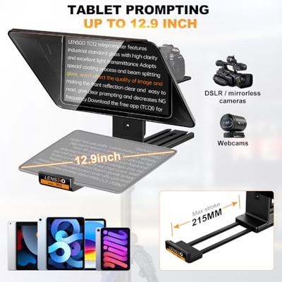 Lensgo Teleprompter Autocue TC12