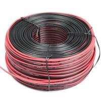 Luidsprekerkabel 2 x 1,0mm 100 M Rood Zwart - thumbnail