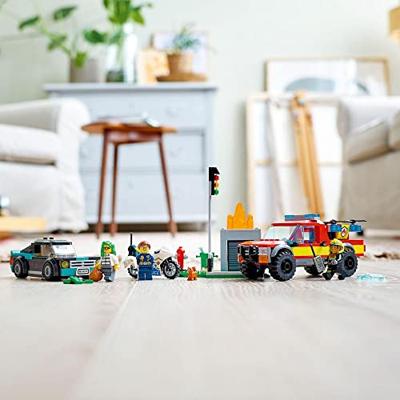 Lego City 60319 Brandweer en Politie Achtervolging
