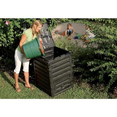 Garantia 628000 Composter Eco-Master 300L zwart 1 stuk(s)