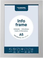 Europel zelfklevend kader ft A5, zilver, pak van 2 stuks - thumbnail