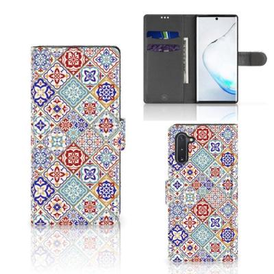 Samsung Galaxy Note 10 | Bookcase | Tiles Color Samsung Galaxy Note 10 | Bookcase | Tiles Color