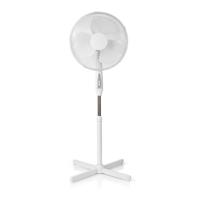 Nedis Staande Ventilator | 3 Snelheden | Zwenkfunctie | 45 W | 1 stuk - FNST12FWT40 FNST12FWT40 - thumbnail