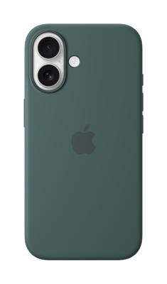 APPLE iPhone 16 - Custodia in silicone con MagSafe - Verde lago