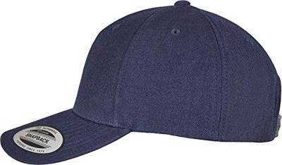 Flexfit FX5789M YP Classics 5-Panel Premium Curved Visor Snapback Cap - Navy - One Size