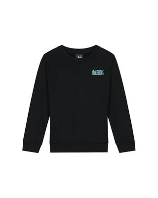 Malelions winter sweater jongens - zwart - hollywood map