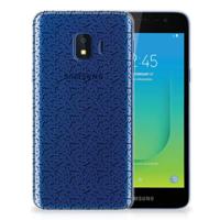 Samsung Galaxy J2 Core TPU bumper Stripes Dots - thumbnail