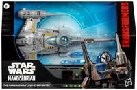 Star Wars x Transformers Action Figure The Mandalorian / N-1 Starfighter 19 cm - thumbnail