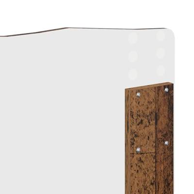 Bedframe met hoofdeinde Oudhout 120 x 190 cm Massief grenenhout