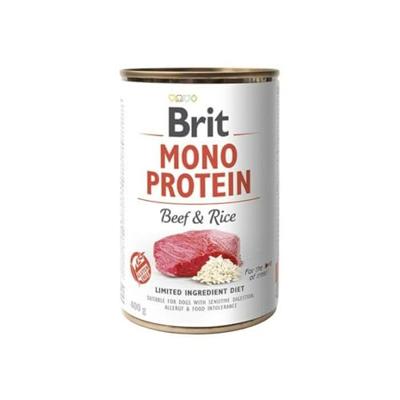 BRIT Mono Protein Beef & Rice - nat hondenvoer - 400g