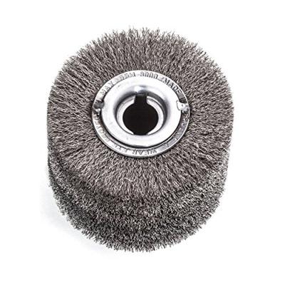 Lessmann 323.348.19 Schuurwals Edelstahldraht-Rundbürste Ø100x70mm 0,2mm-Draht Bo19,2mm Diameter 100 mm 1 stuk(s) Lessmann 323.348.19 Schuurwals Edelstahldraht-Rundbürste Ø100x70mm 0,2mm-Draht Bo19,2mm Diameter 100 mm 1 stuk(s)