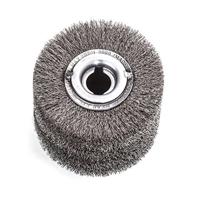 Lessmann 323.348.19 Schuurwals Edelstahldraht-Rundbürste Ø100x70mm 0,2mm-Draht Bo19,2mm Diameter 100 mm 1 stuk(s) - thumbnail