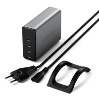 Satechi ST-UC165GM-EU USB-oplader 165 W 4x USB-C USB PD Antraciet Binnen - thumbnail