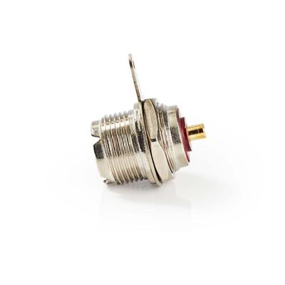 Nedis PL259-Connector | Female | Chassis | 5.0 mm | Zilver | 25 Stuks | 1 stuks - CSVC43910ME CSVC43910ME