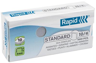 Rapid Nietjes 10/4 gegalvaniseerd doos van 5000 stuks Rapid Nietjes 10/4 gegalvaniseerd doos van 5000 stuks